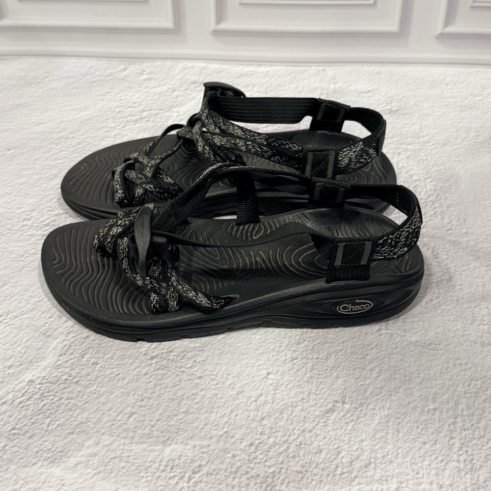 Chaco ZX/2 Classic Thong Sandals Women's Size 7 Charcoal Beach Wear - Picture 6 of 10